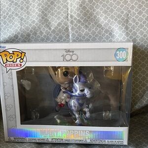 Funko Disney 100 Mary Poppins with Purple and White Carousel Horse
